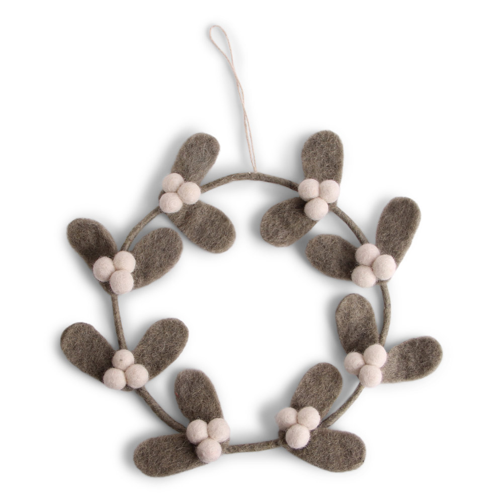 En Gry & Sif Filzfigur "Mistelkranz" 593670