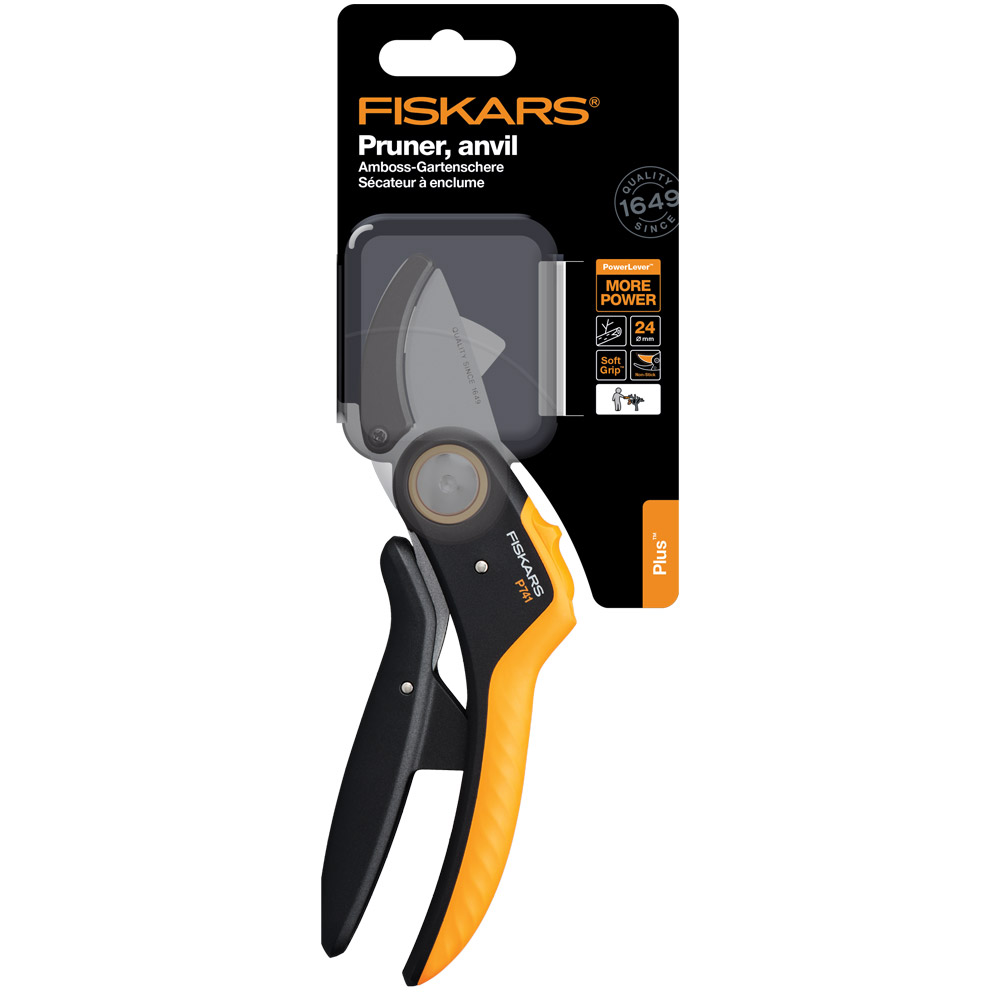 Fiskars Amboss-Gartenschere "P741 Plus™" 599695