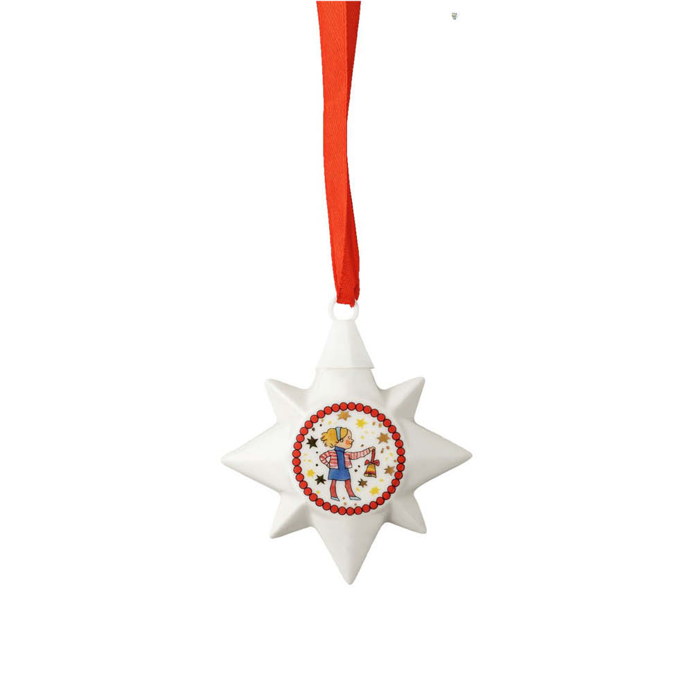 Hutschenreuther Porzellan Ministern Mädchen "Weihnachtsleuchten" 641776