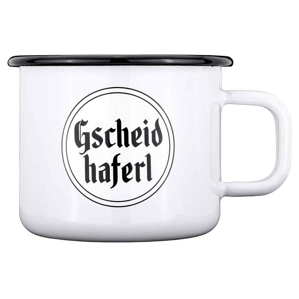 Gaudiknopf Haferl "Gscheidhaferl" 654454