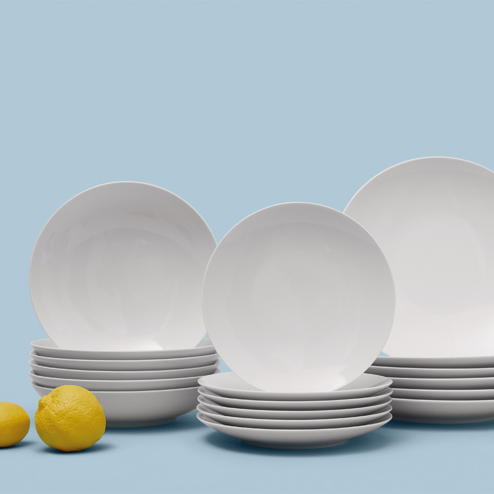 Thomas Teller-Set "Loft Weiß" 18-tlg. 566745