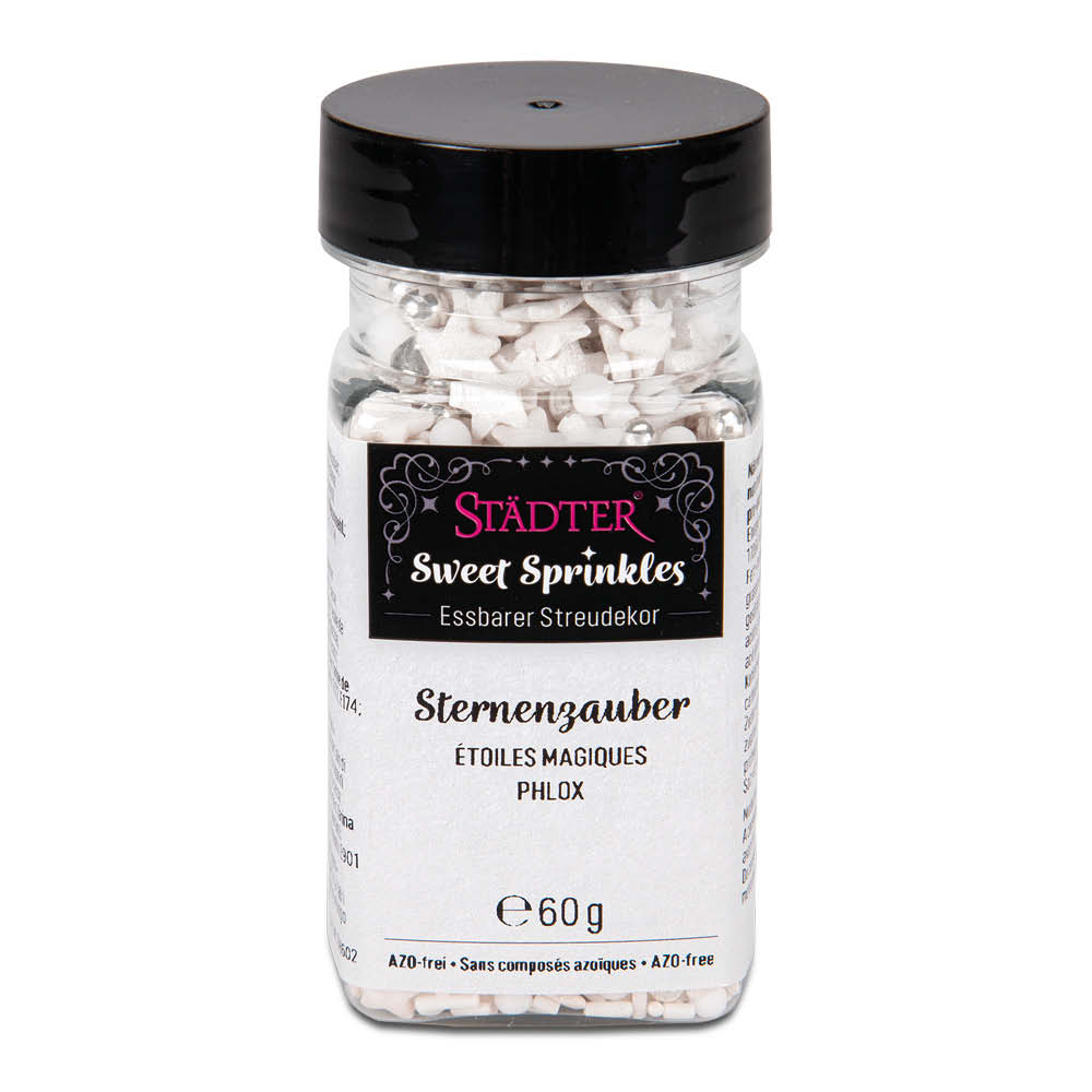 Städter Streudekor-Mix "Sternenzauber Mix weiß" 579234