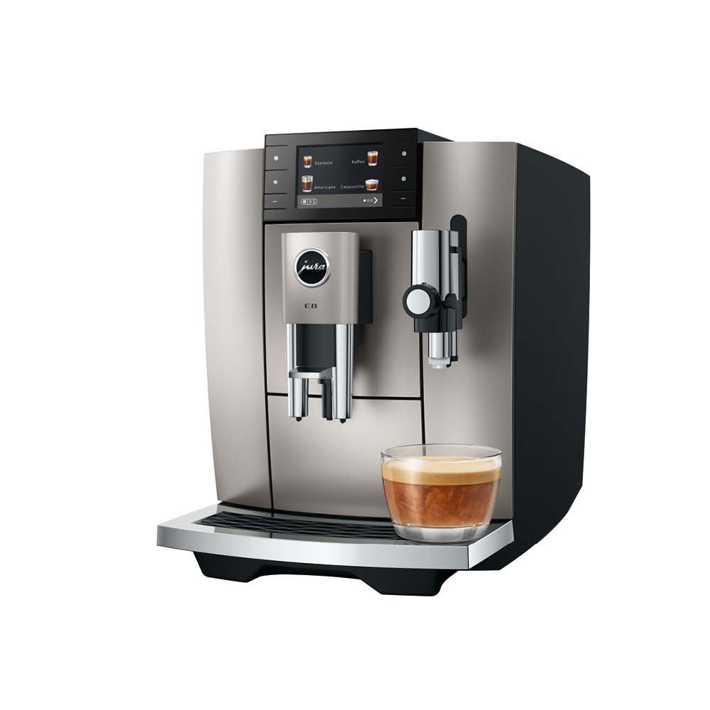 Jura Vollautomat E8 "Midnight Silver" 660612