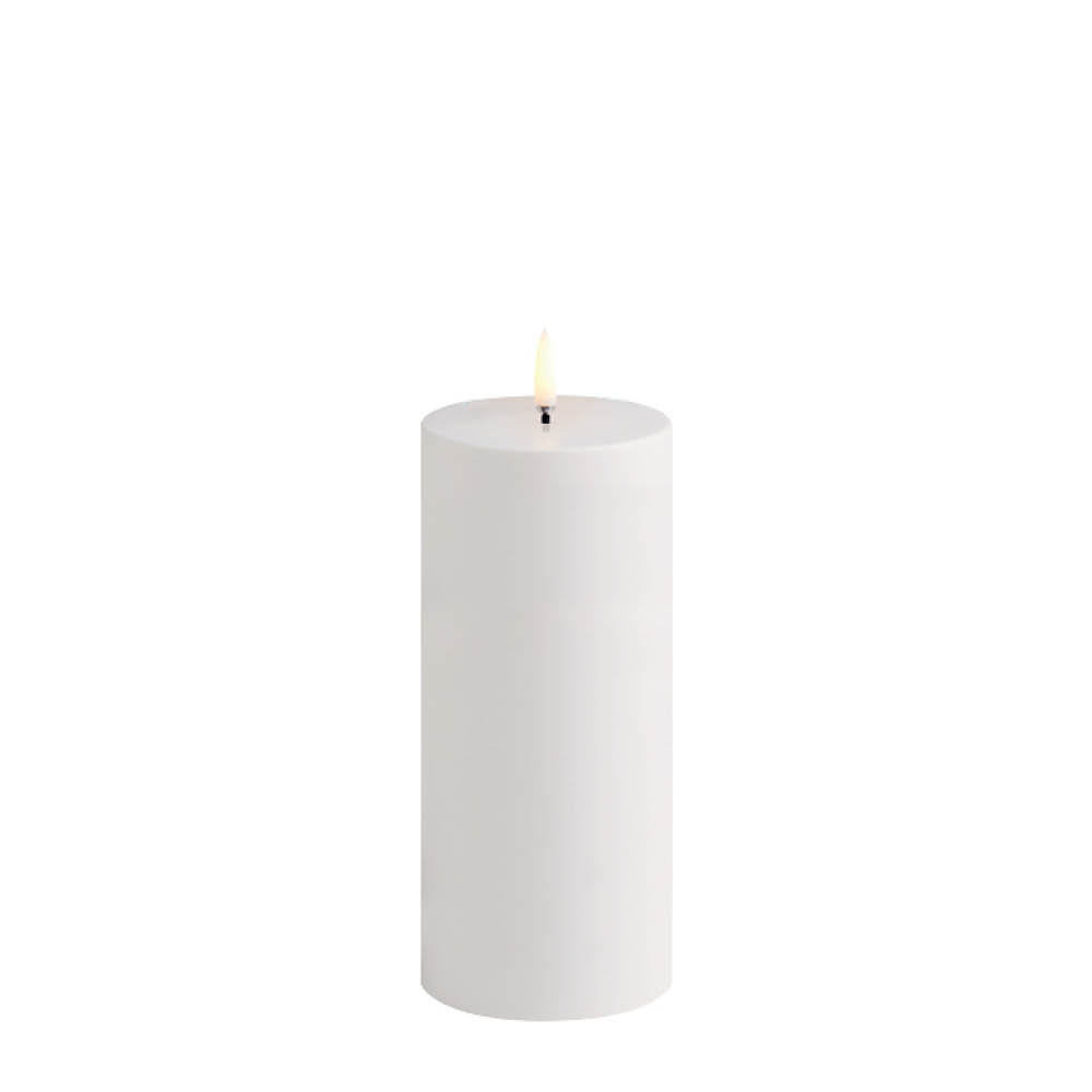 Uyuni LED Outdoor "Pillar Candle,White" 617615