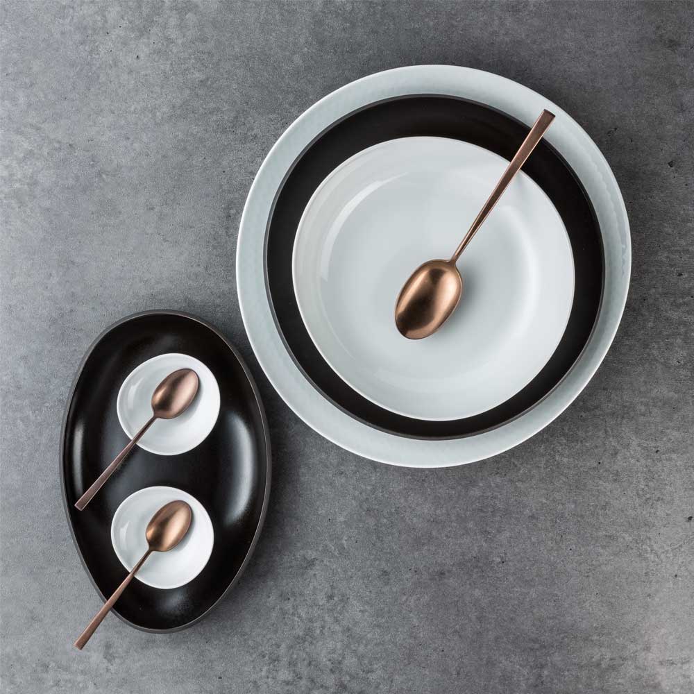 Rosenthal Platte "Junto Slate Grey" 598130