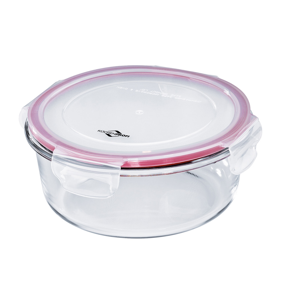 Küchenprofi Lunchbox/Vorratsdose Glas rund 595146