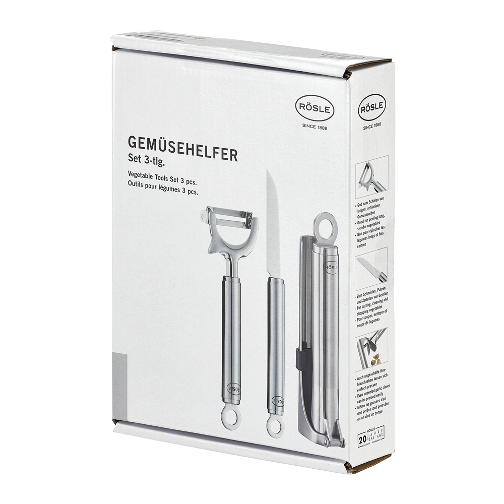 Rösle Pendelschäler 3-tlg. Set 652637