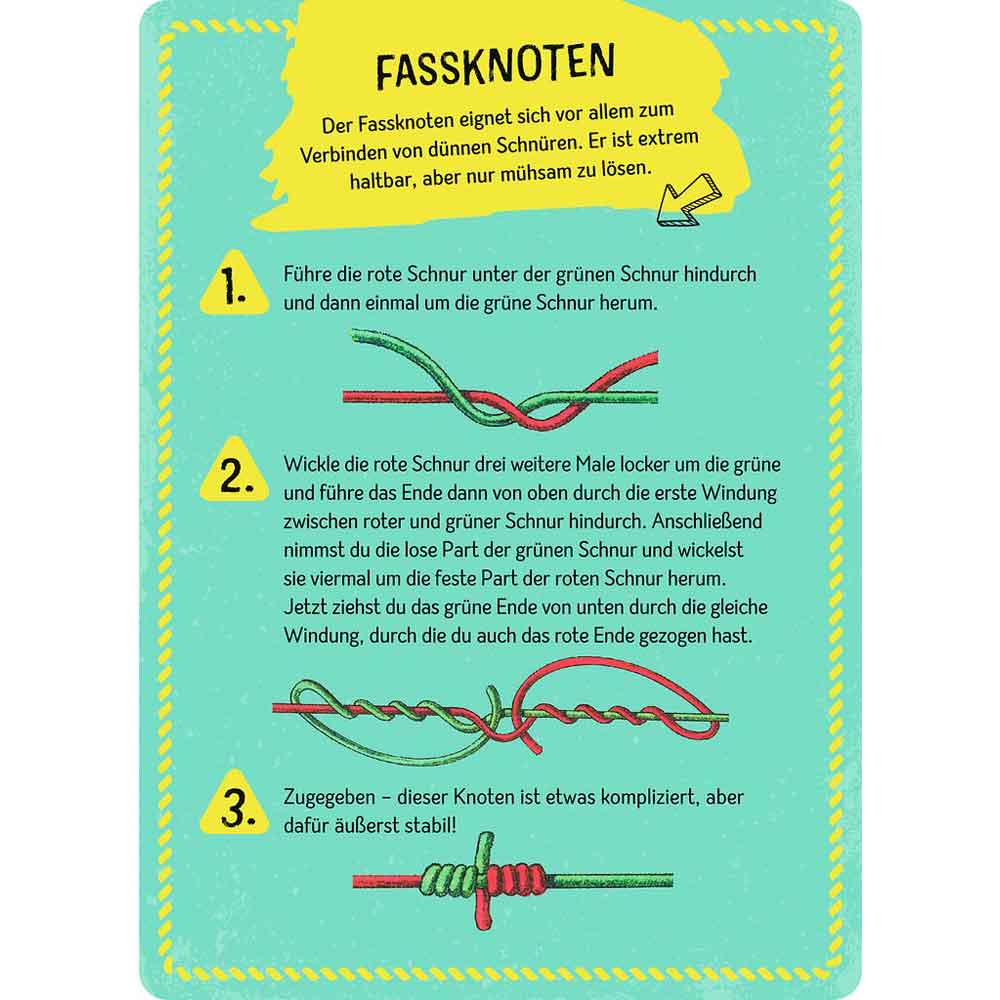 Moses Die große Box der Knoten "Expedition Natur"
