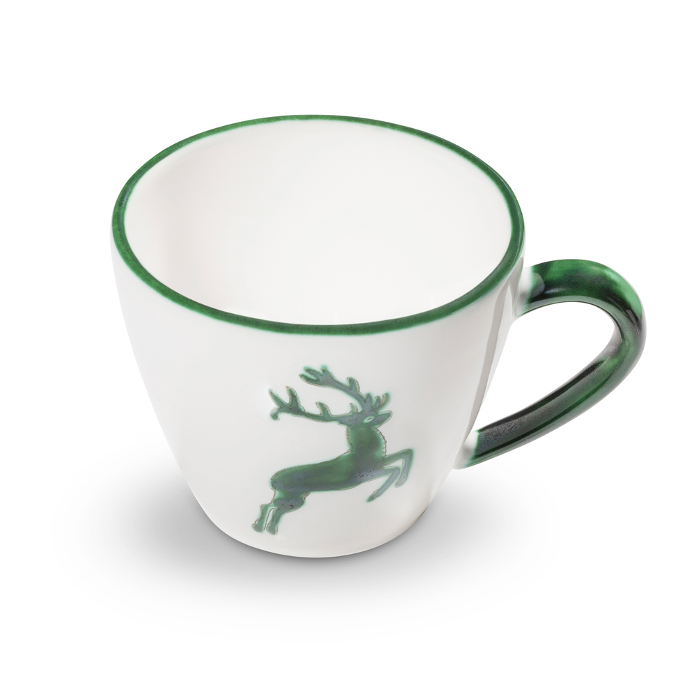 Gmundner Kaffeetasse Gourmet "Grüner Hirsch" 361148