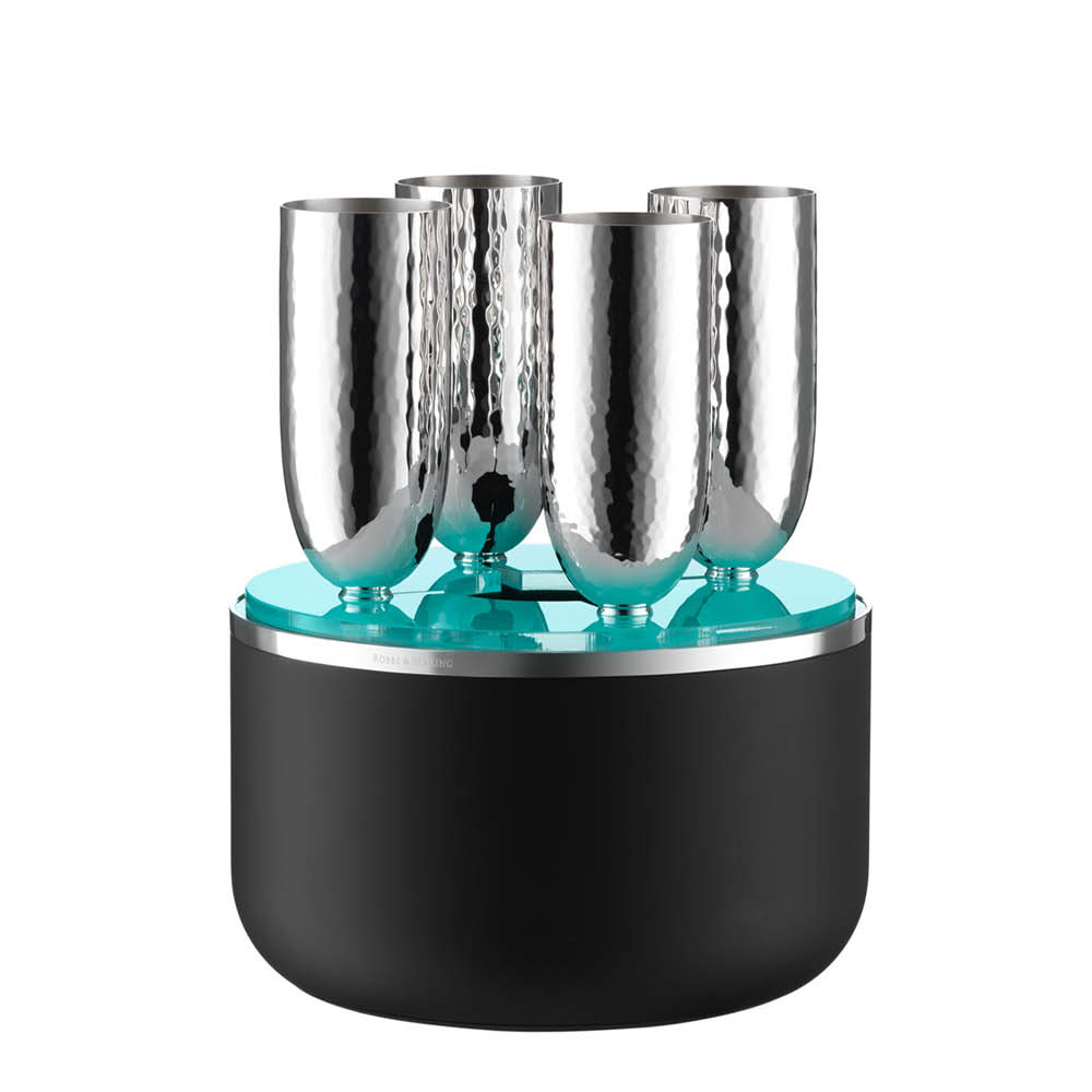 Robbe & Berking Set Champagner Box "Martele" 633244