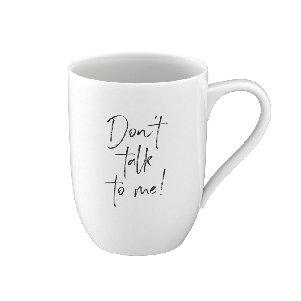 Villeroy & Boch Henkelbecher "Statement Don´t talk to me" 601385