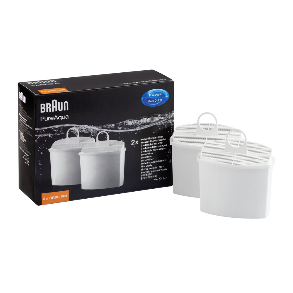 Braun Wasserfilter 2er Set "BRSC 006" 166040