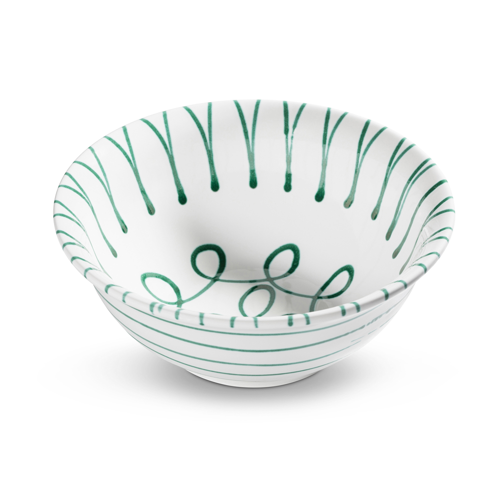 Gmundner Salatschüssel "Grüngeflammt" 287670