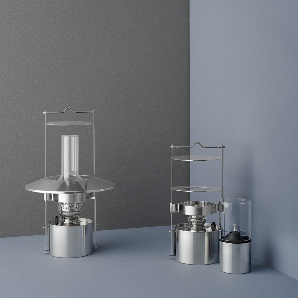 Stelton EM Schiffslampe steel 614297