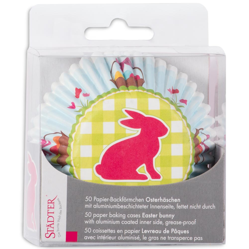 Städter Papierbackförmchen Osterhäschen 569339