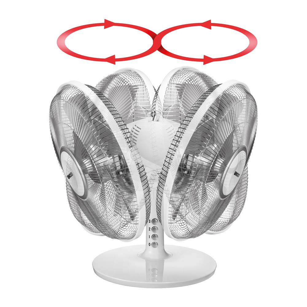 Unold Tischventilator "Silverline" 559998
