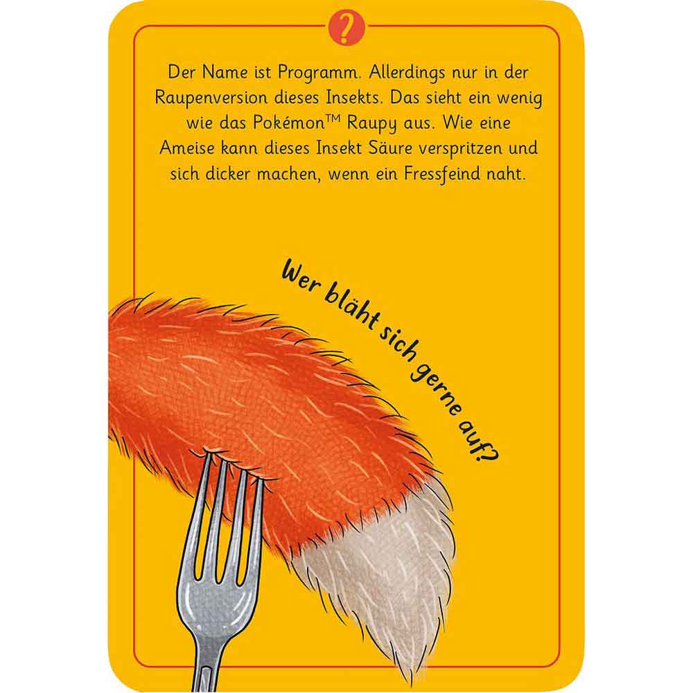 Moses Kartenset 50 Tierrätsel - Insekten "Expedition Natur"
