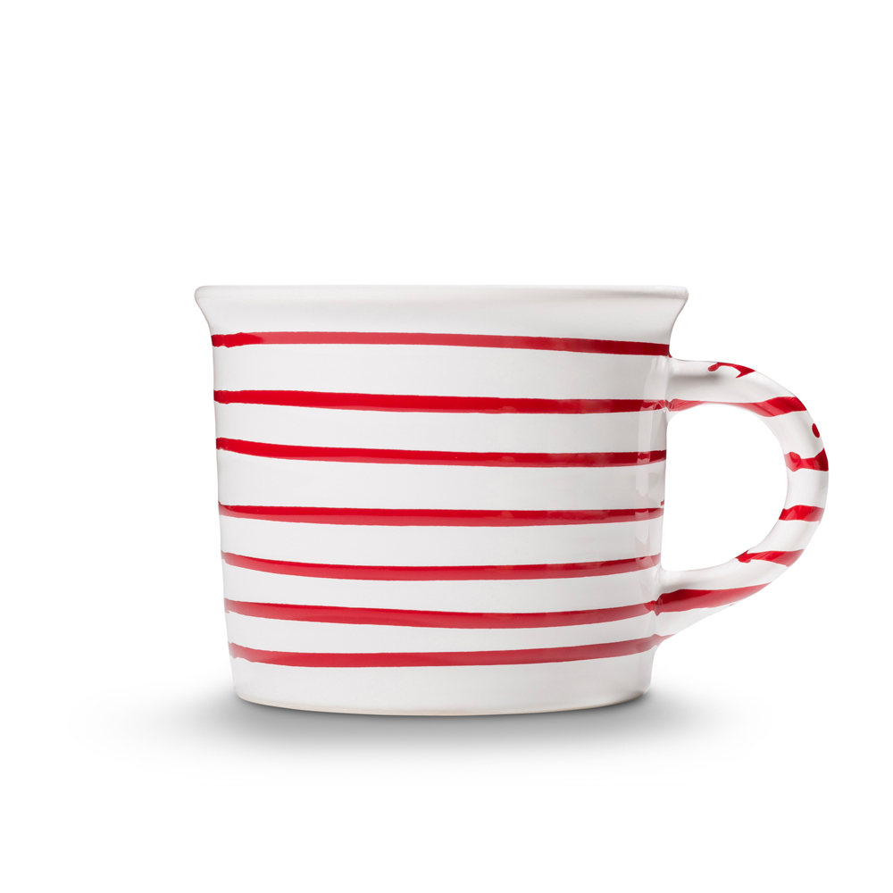 Gmundner Kaffeehaferl "Rotgeflammt" 356632