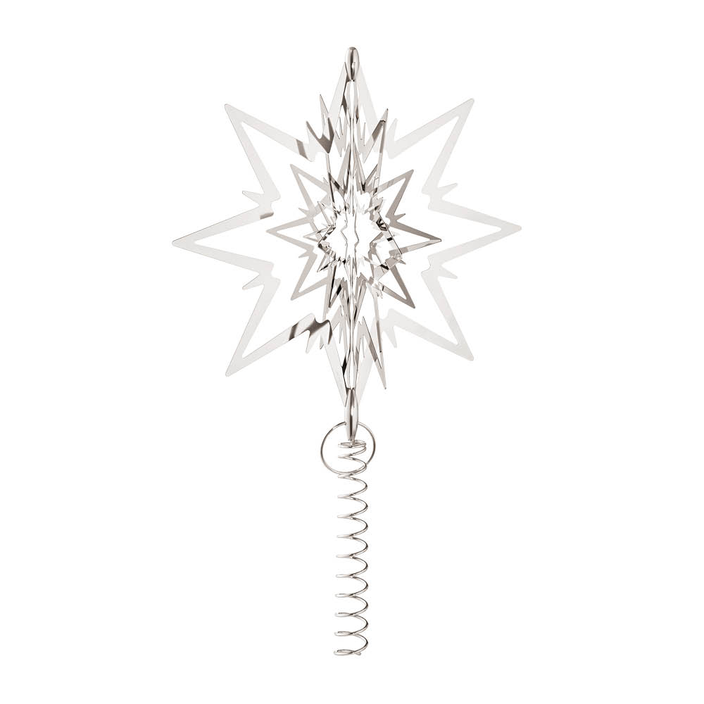 Georg Jensen Weihnachtsbaumspitze "TOP STAR" Palladiumauflage 632690