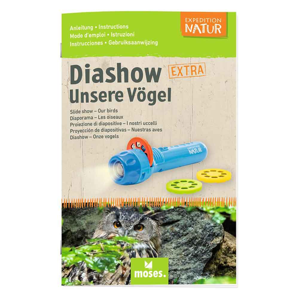 Moses Taschenlampe Diashow EXTRA - Unsere Vögel "Expedition Natur"