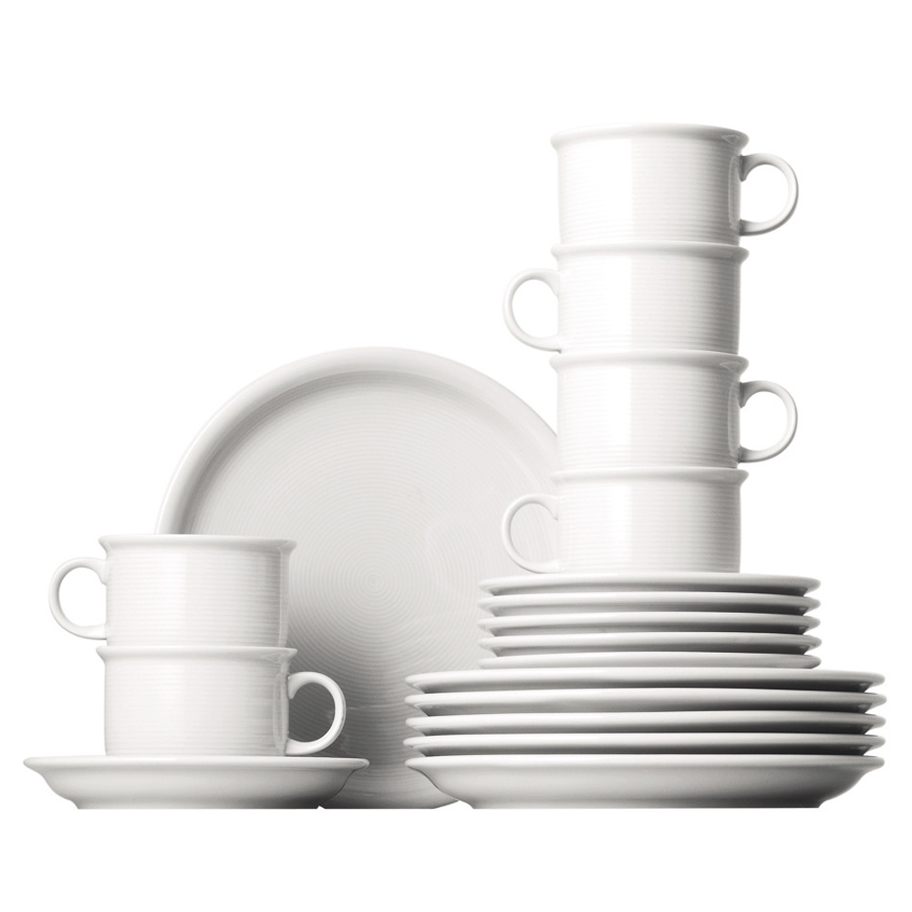 Thomas Kaffee-Set "Trend weiß" 612916