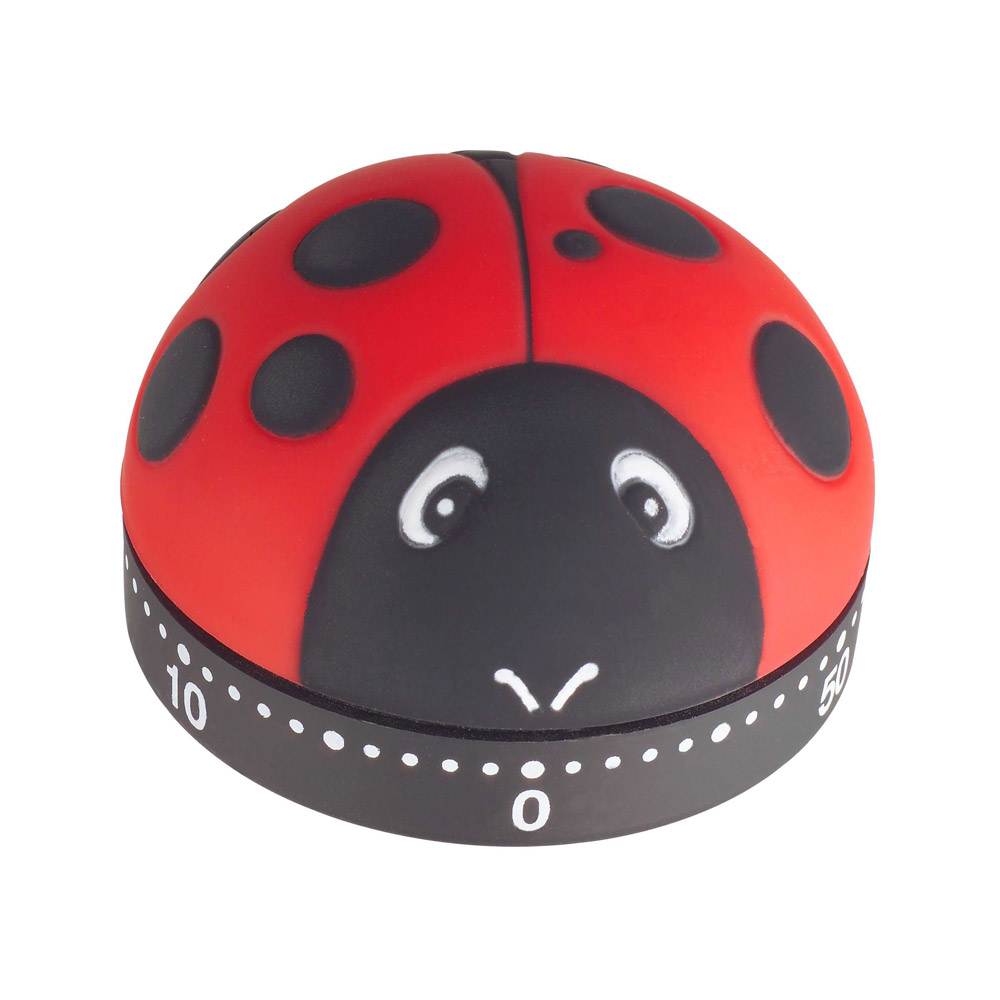 TFA Analoger Küchen-Timer "MARIENKÄFER" 491738