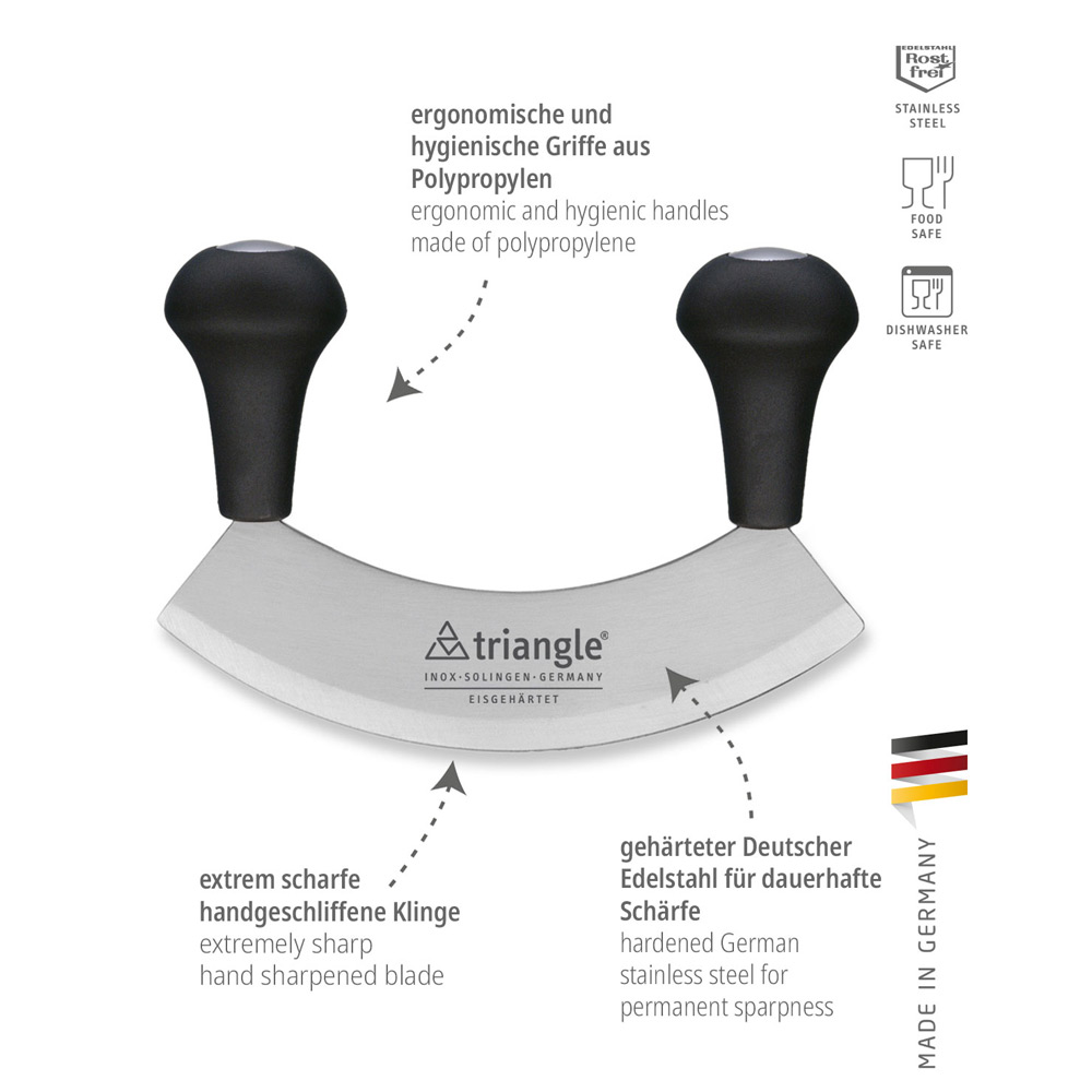 Triangle Wiegemesser schwarz 580970